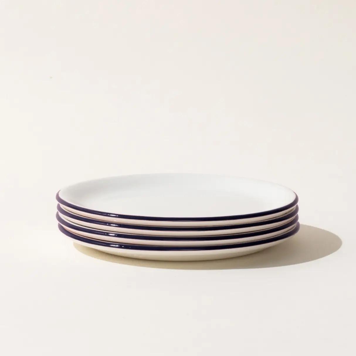 Bread and Butter Plates | Made In, Navy, Set of 4