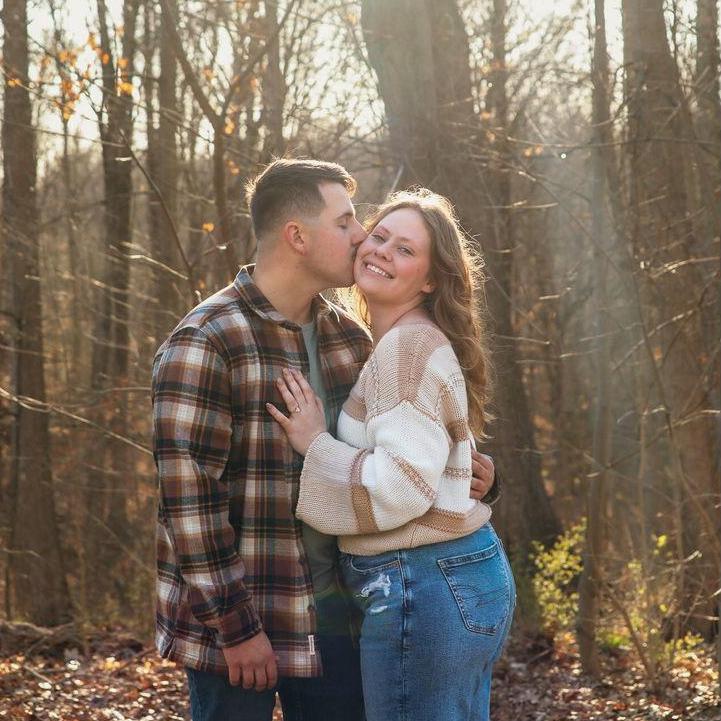 Our friend Payton took our engagement pictures for us at Mt. Airy Park!
