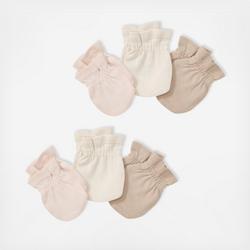 Burt's Bees Baby 3-Pack Assorted Mitts, Set of 2