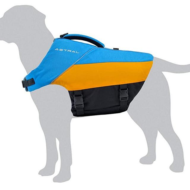 Astral BirdDog Dog Life Jacket PFD for Swimming and Water Play, Ol' Blue