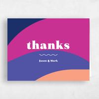 Pink Wedding Thank You - Peoria Landscape