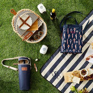 Calistoga Insulated Wine Tote, Foil Debossed