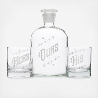 His & Hers Decanter Set