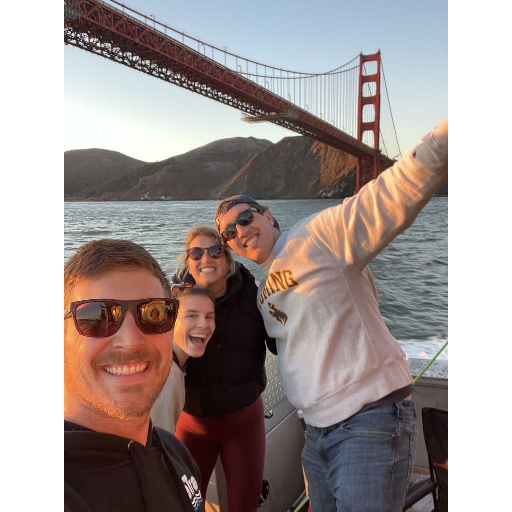Trips to the Bay to be with Friends
