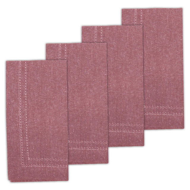 Our Table™ Locklin Napkins in Red (Set of 4)
