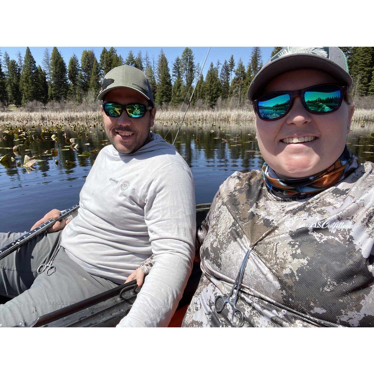 Took the kayaks out to Placid lake, didn't catch anything but still a great time!