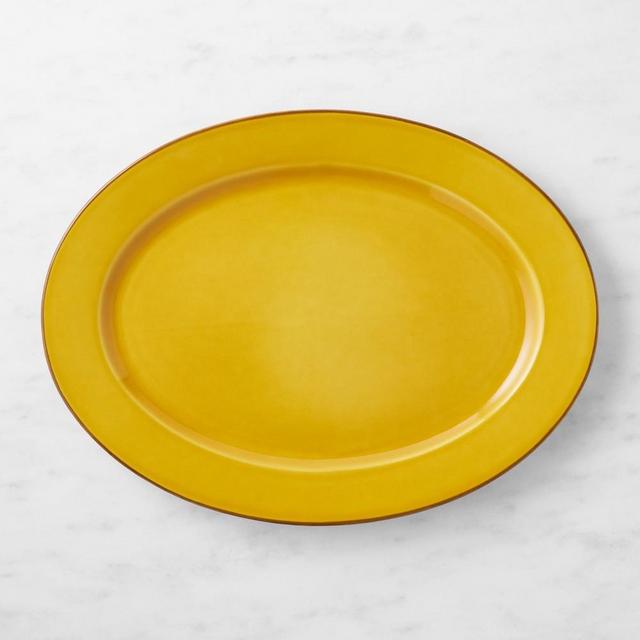 Provencal Oval Platter, Yellow
