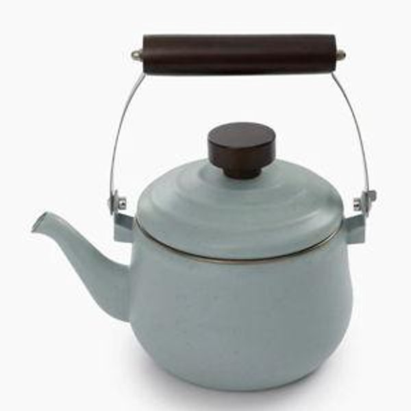 Enamel Teapot in "Mint" color