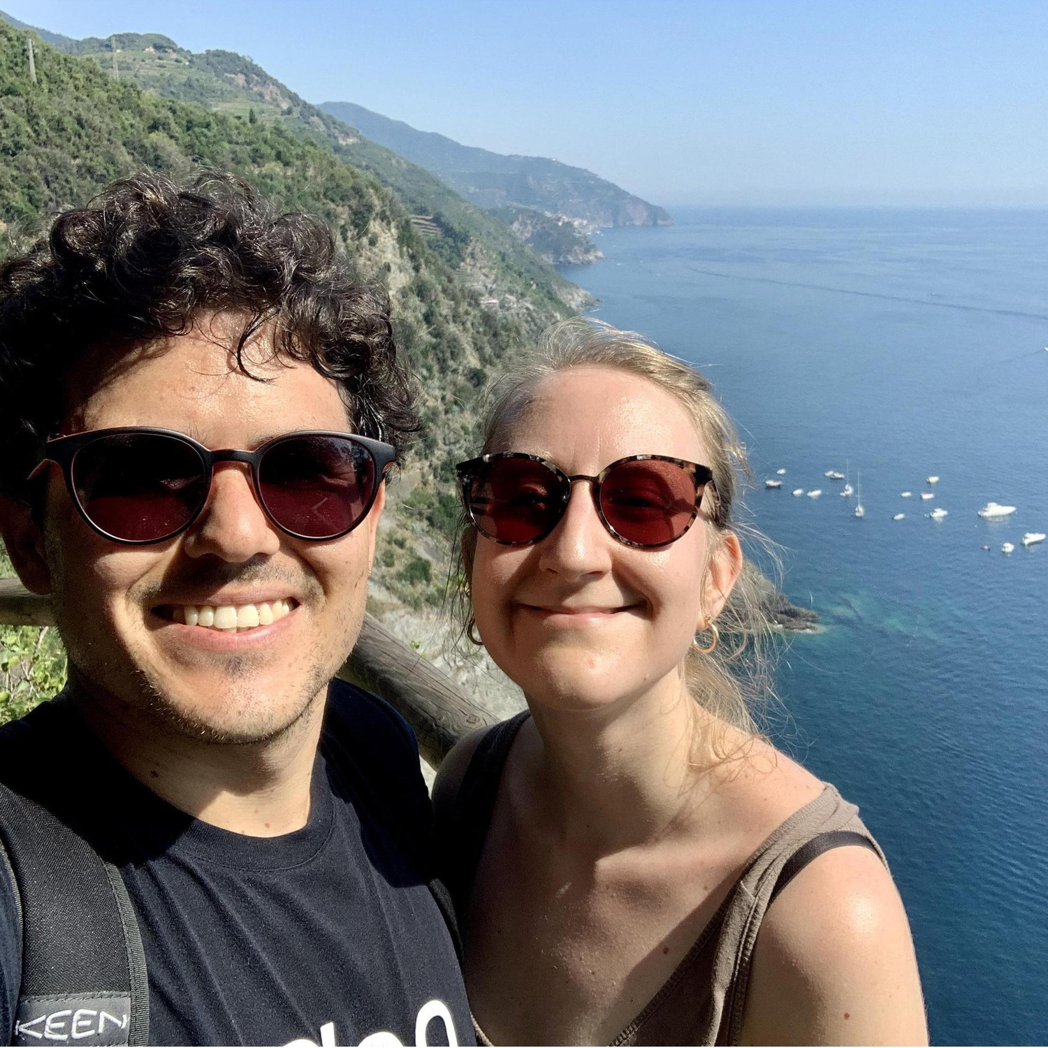 Hiking along the Cinque Terre