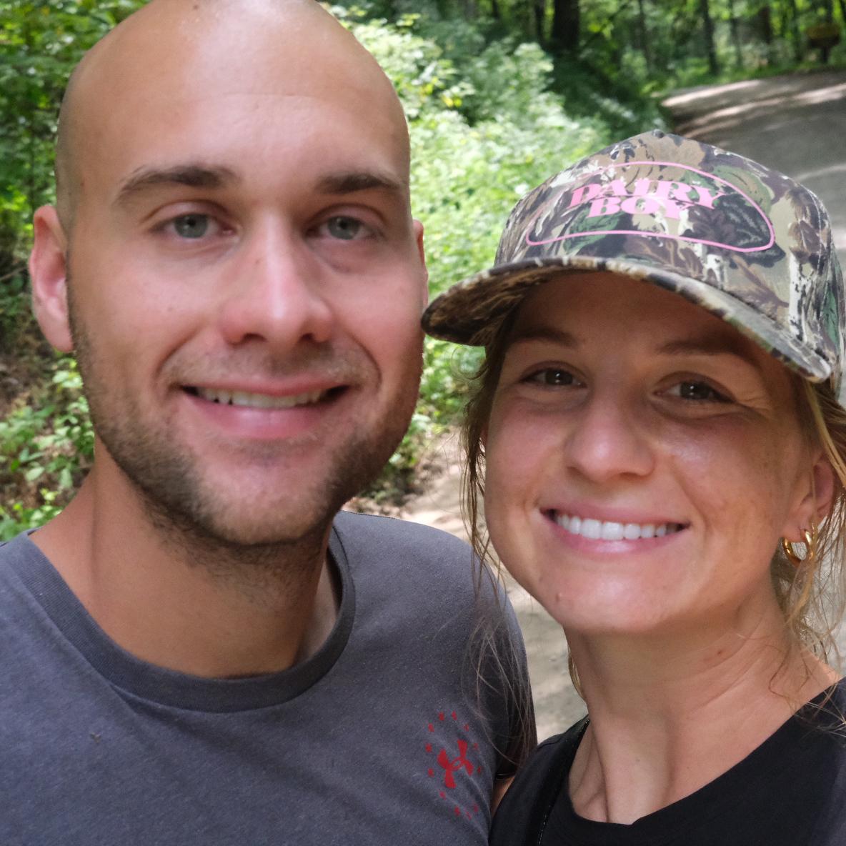 Hike in Blue Ridge, GA in August 2023