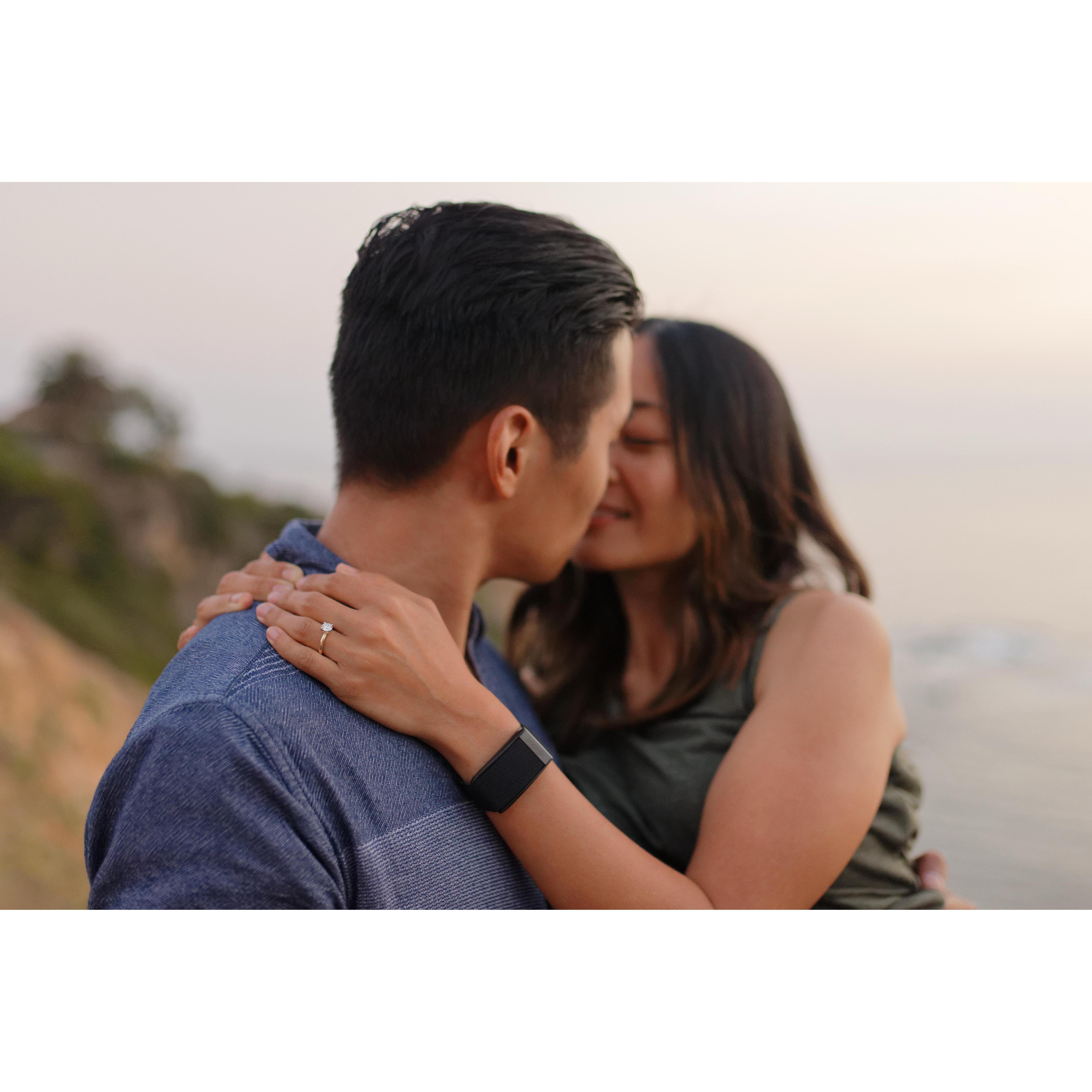 She said Sí 
(maraming halik 😘)