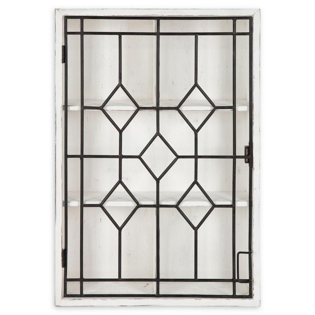 Kate and Laurel Megara Cabinet in White/Black