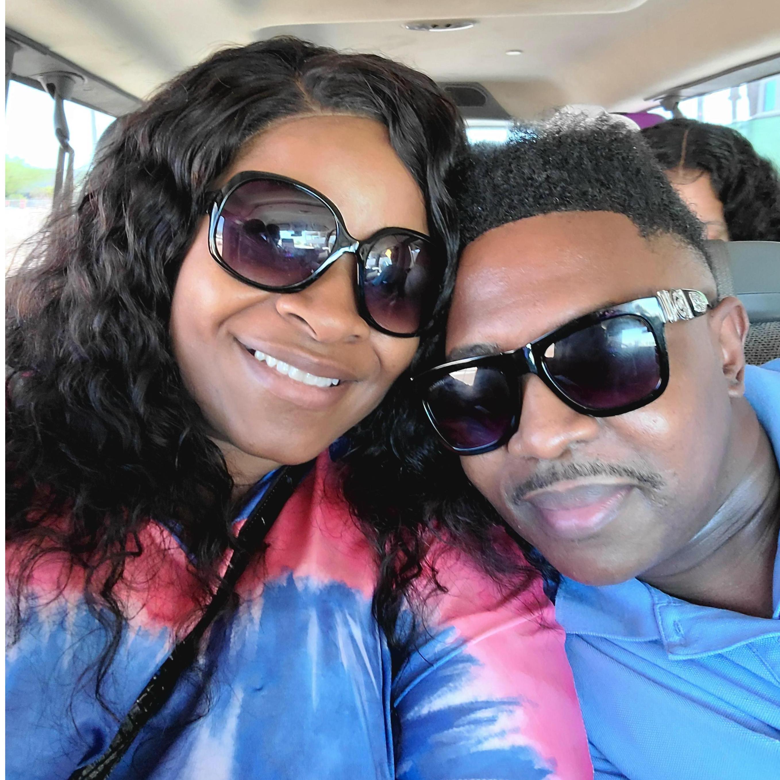 Our first trip to Las Vegas together.