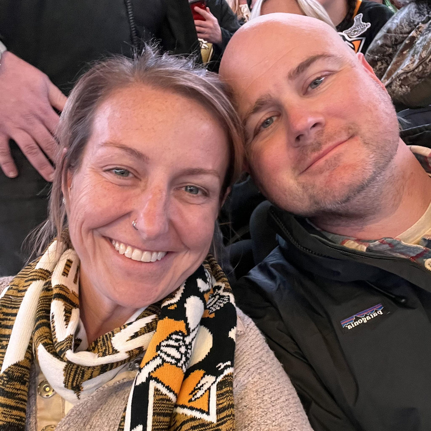 Power play couple at PPG Paints Arena.