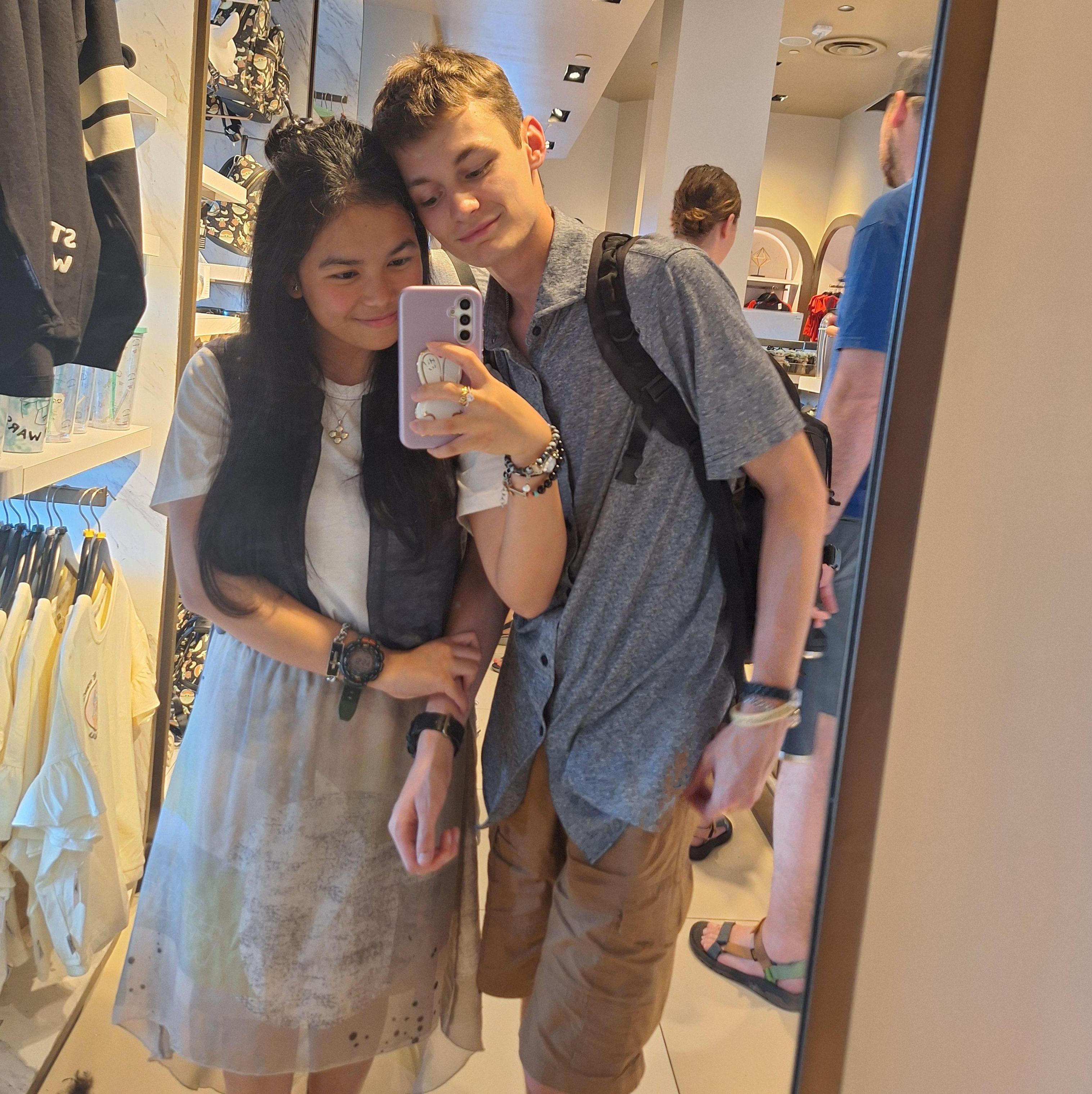 One of my very first favorite pictures of us!