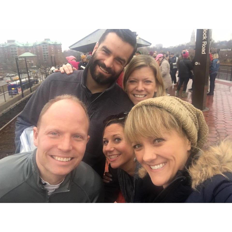 A little rain never stopped us