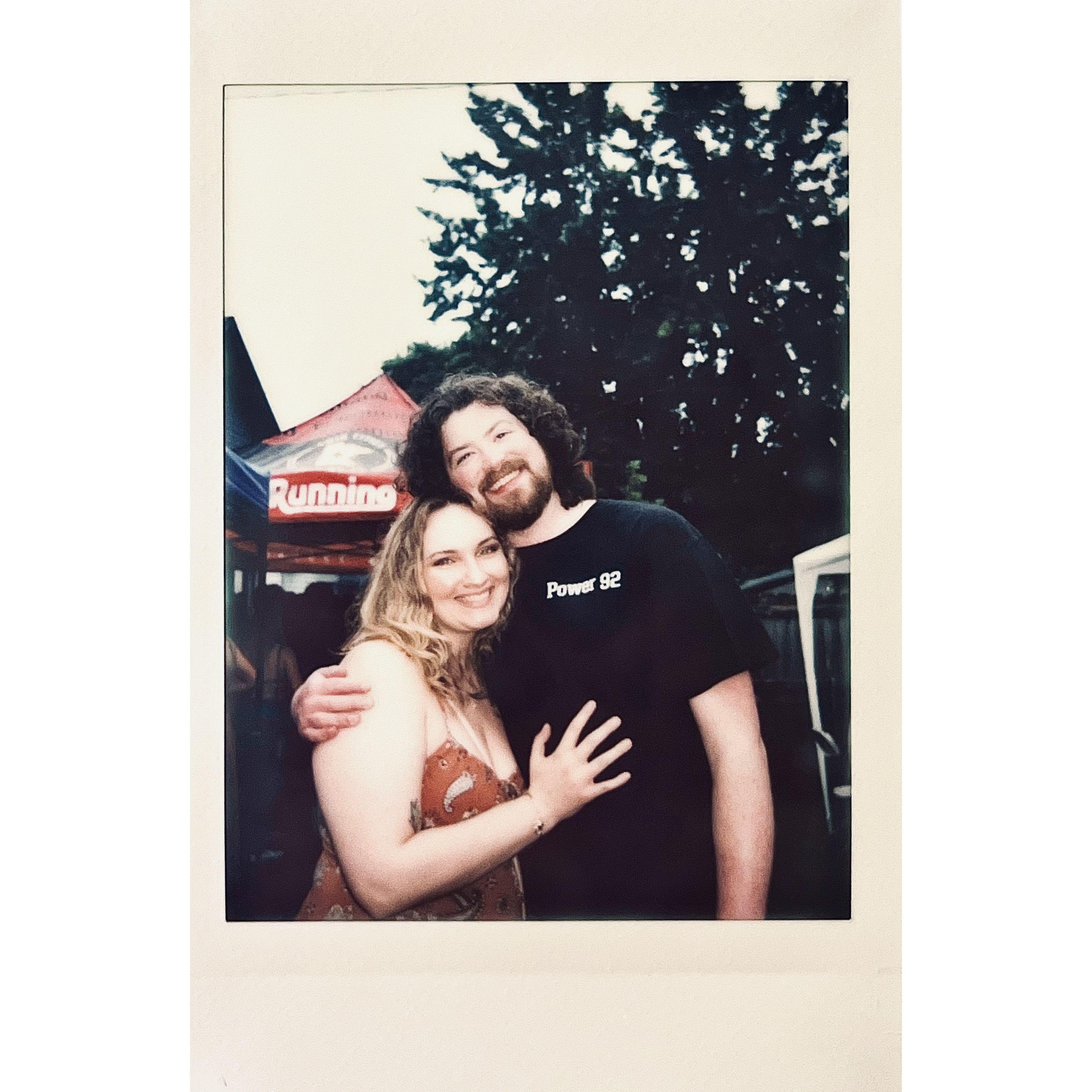 6.21.24 - Polaroid from Evan's graduation party in Minneapolis