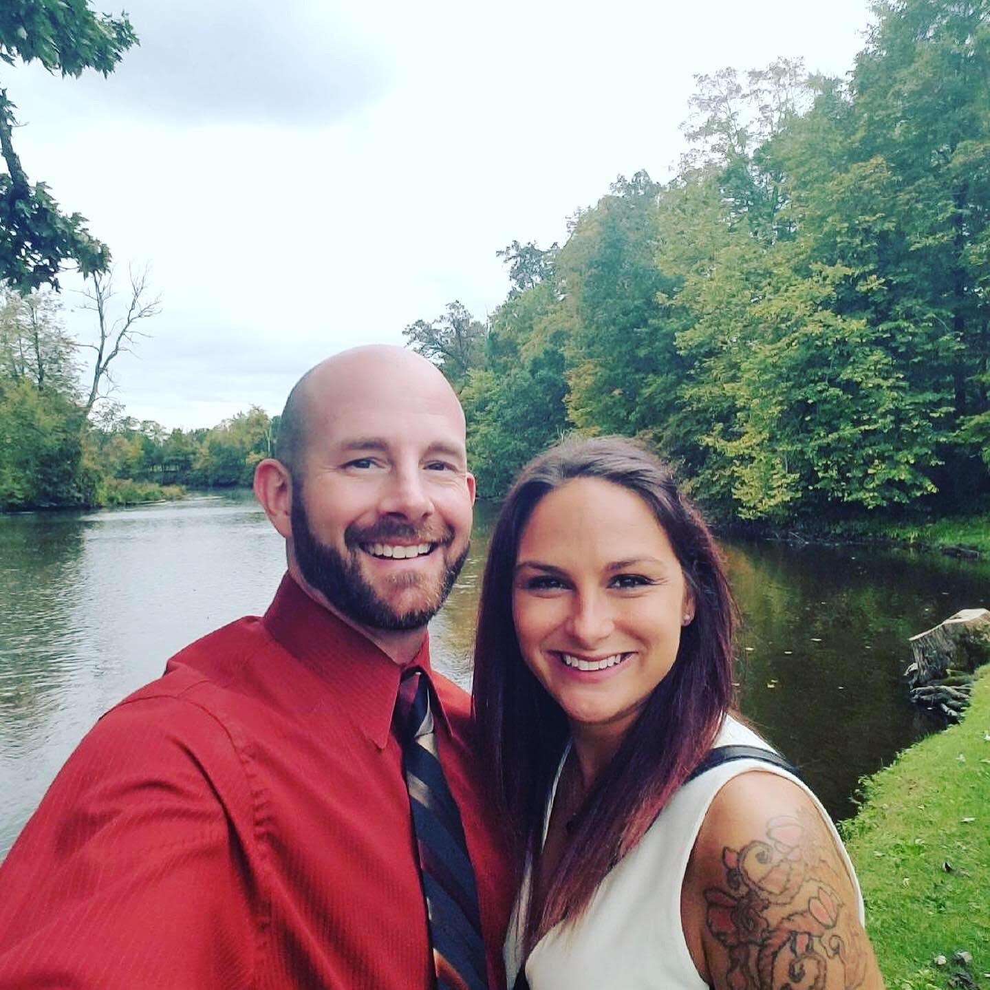 At a wedding in Michigan