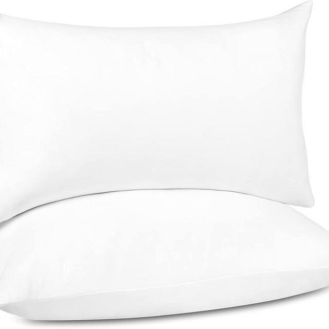 puredown® Feather Down Filled 14x22 Pillow Inserts, Lumbar Pillow Inserts for Decorative Throw Pillow, Bed, Couch and Home Decor