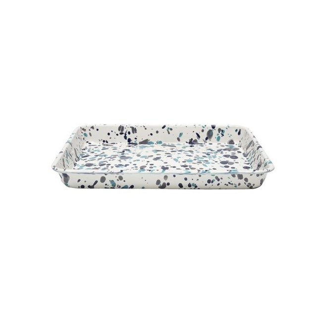 Catalina Small Rectangle Tray in Blue Tides