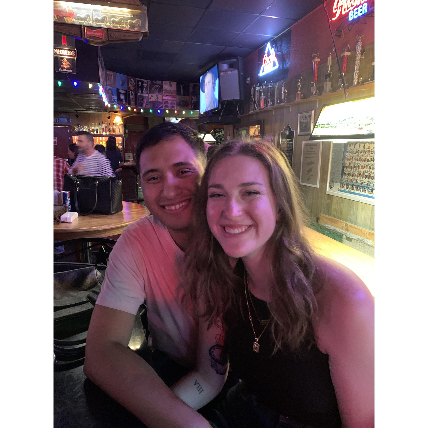 Another favorite picture of us at One Nostalgia :)
