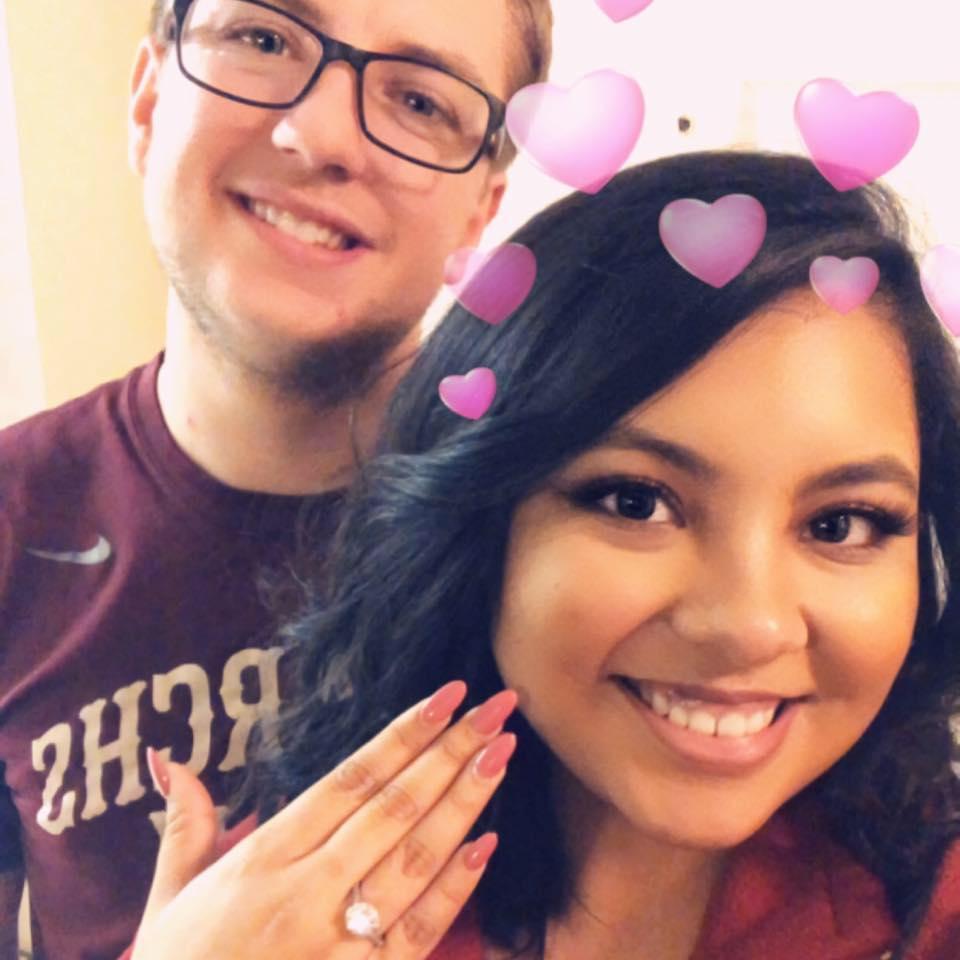 From the night Lance popped the question!