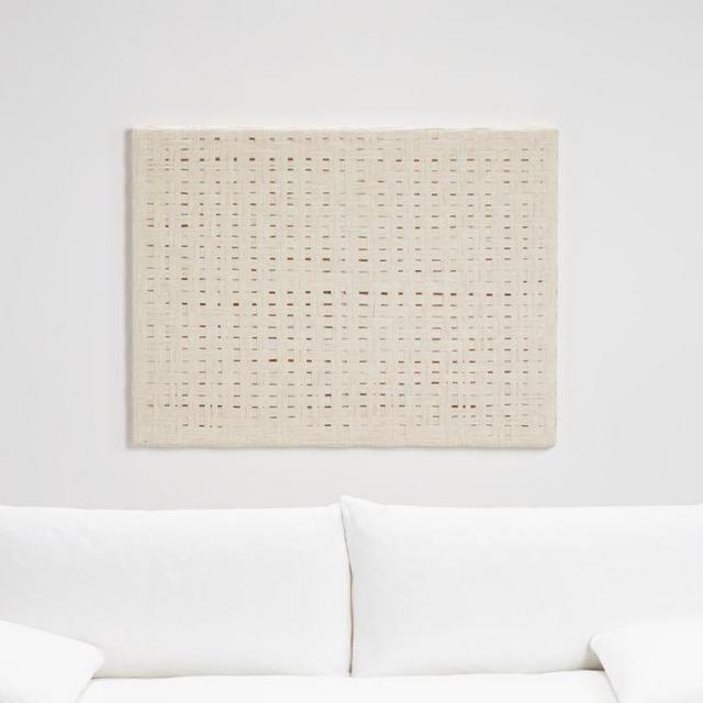 Natural Daisy Chain Wall Art by Leanne Ford
