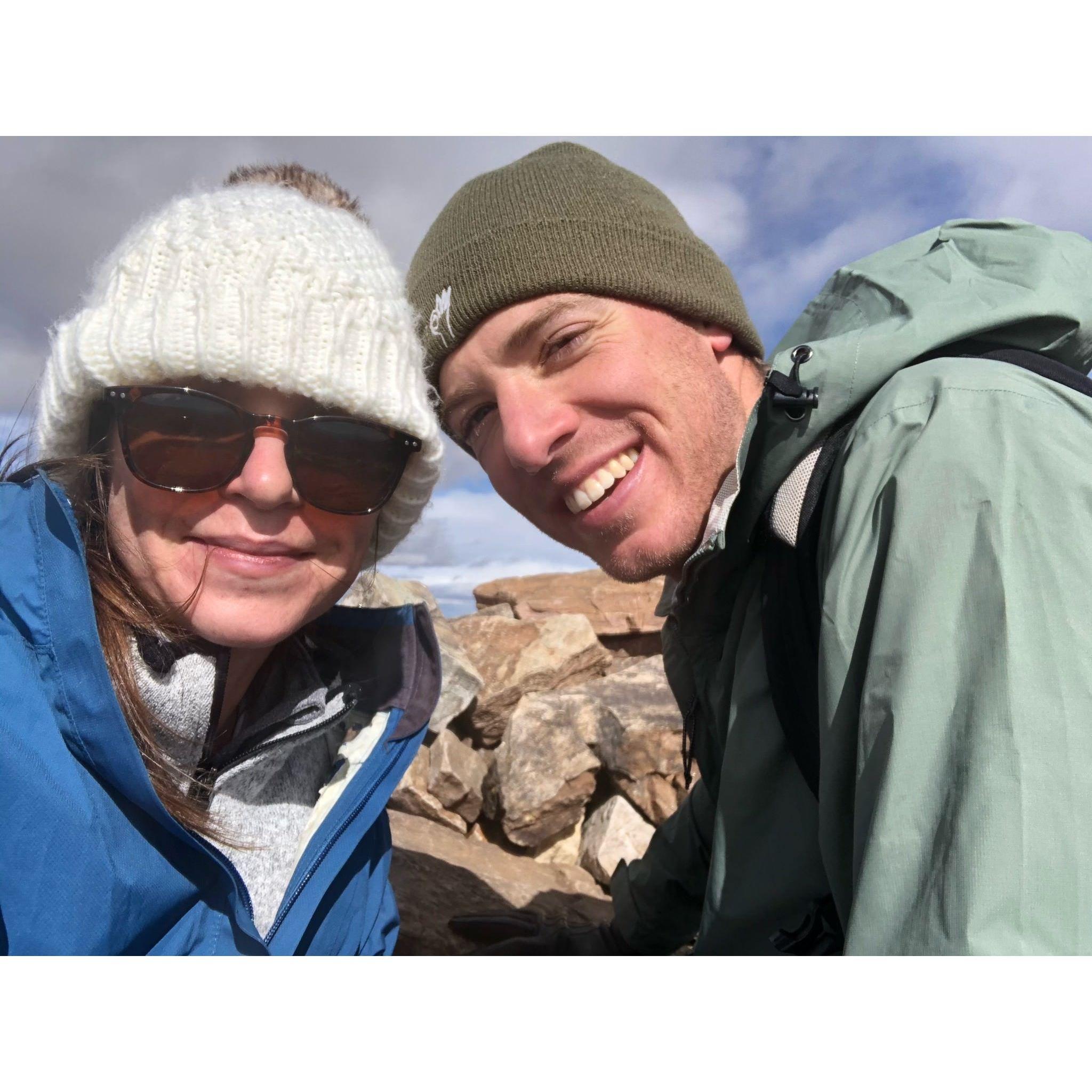 Summit of Mt. Quandary, 2020 (Colorado)