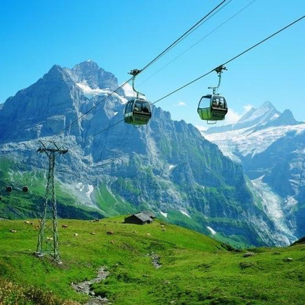 Gondola Ride to the "The Top of Europe" (Jungfraujoch)