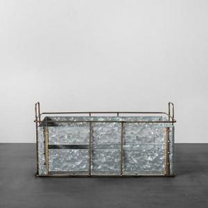 Galvanized Metal Storage Bin Medium - Hearth & Hand™ with Magnolia
