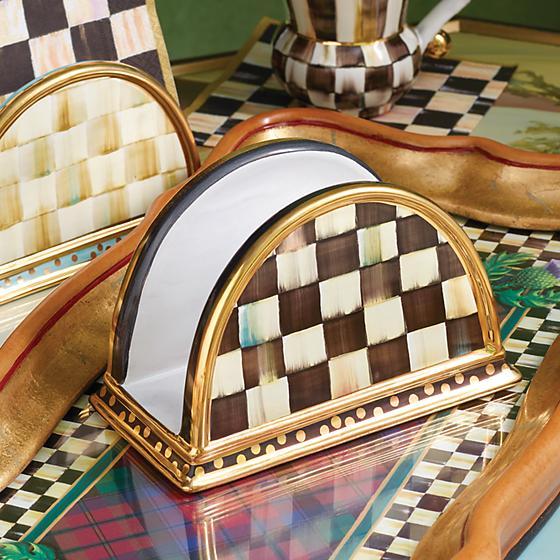 Courtly Check Napkin Holder