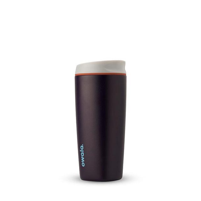 Owala SmoothSip Insulated Stainless Steel Coffee Tumbler, Reusable Iced Coffee Cup, Hot Coffee Travel Mug, BPA Free, 20 oz, Navy (Telescope Tales)