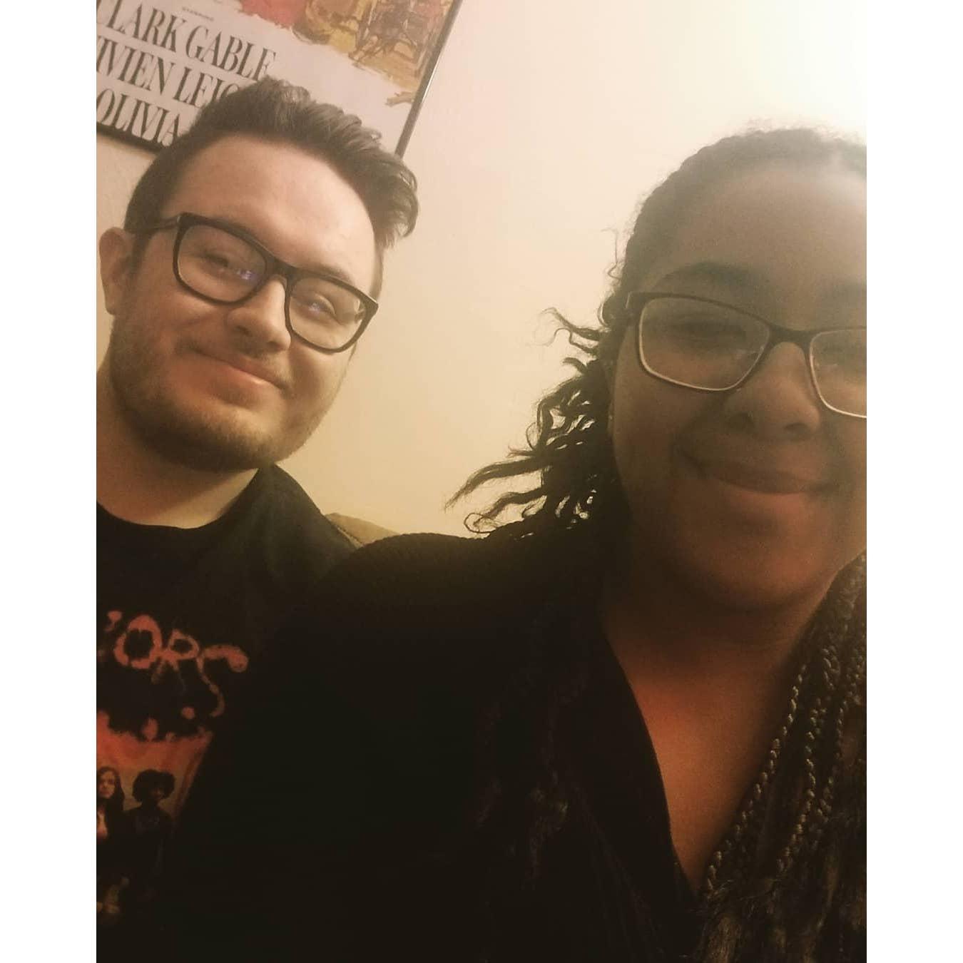 The first picture Matt and Cierra took when they made it official 05.11.2019.