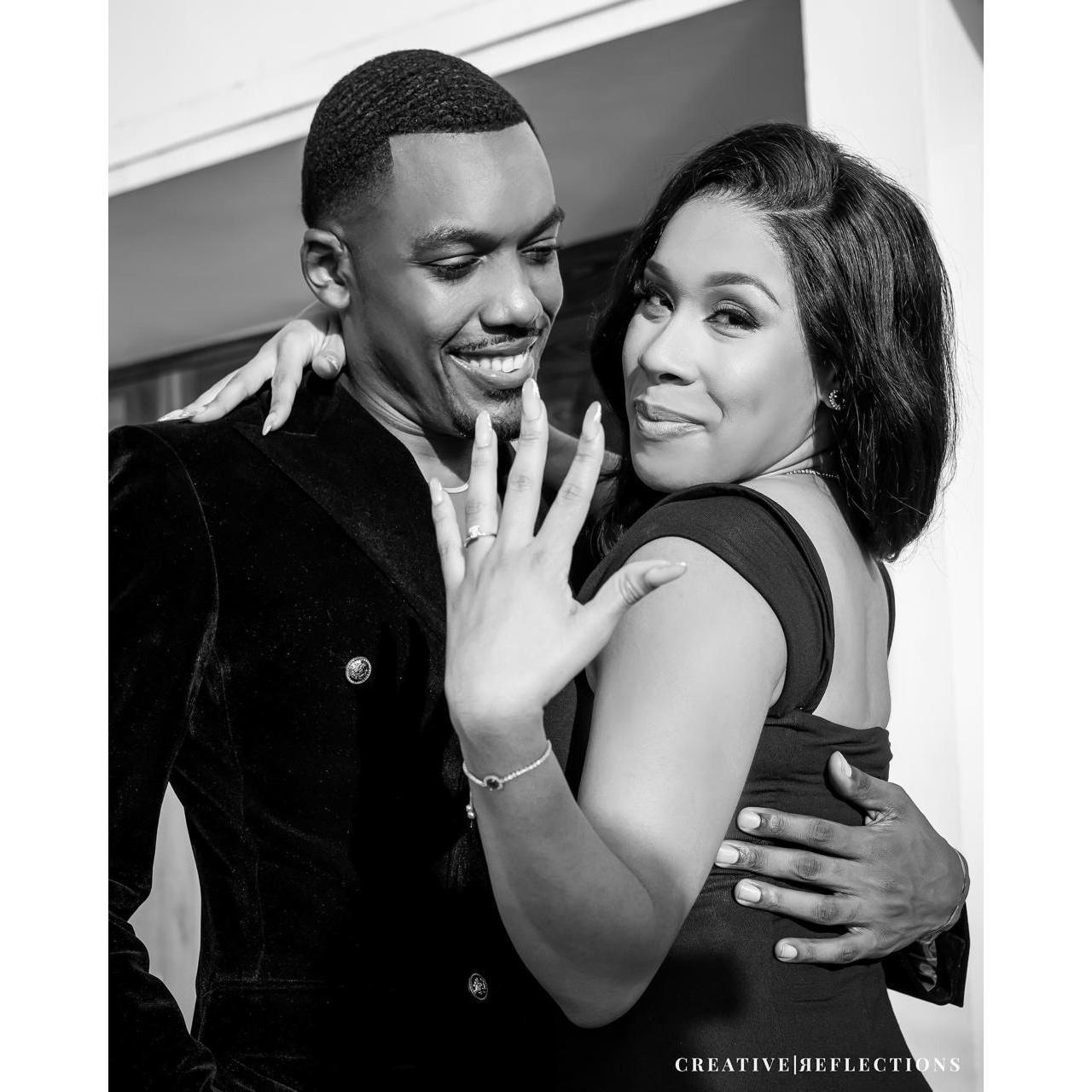 On 30th March, 2024 we made it official! WE'RE ENGAGED!!!