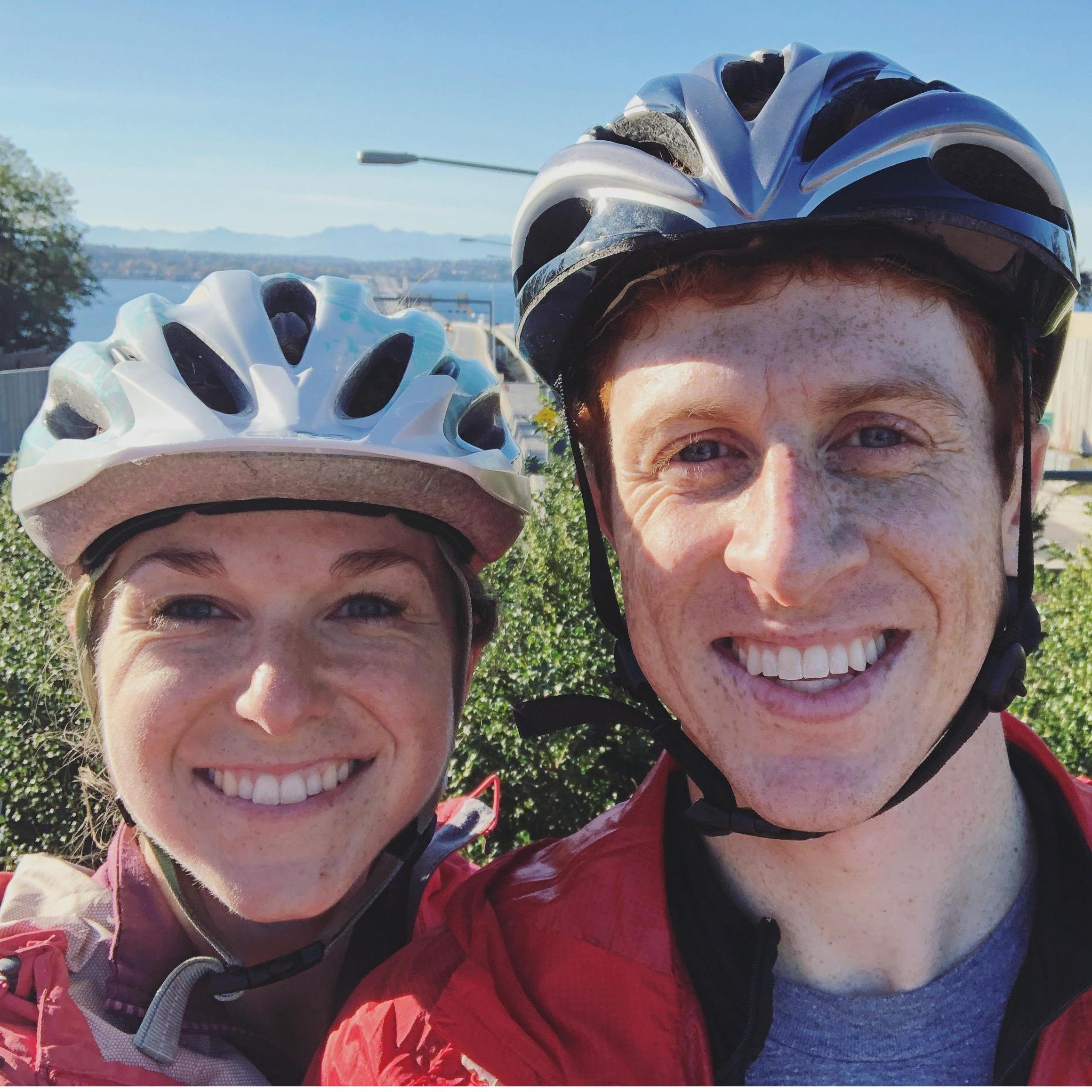 Biking around Lake Washington