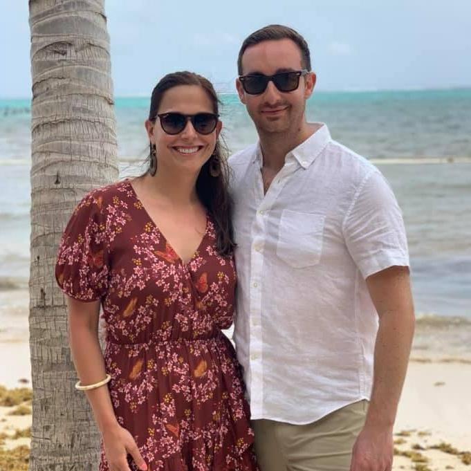 Our first international trip together for Kim and Michael's wedding in Belize