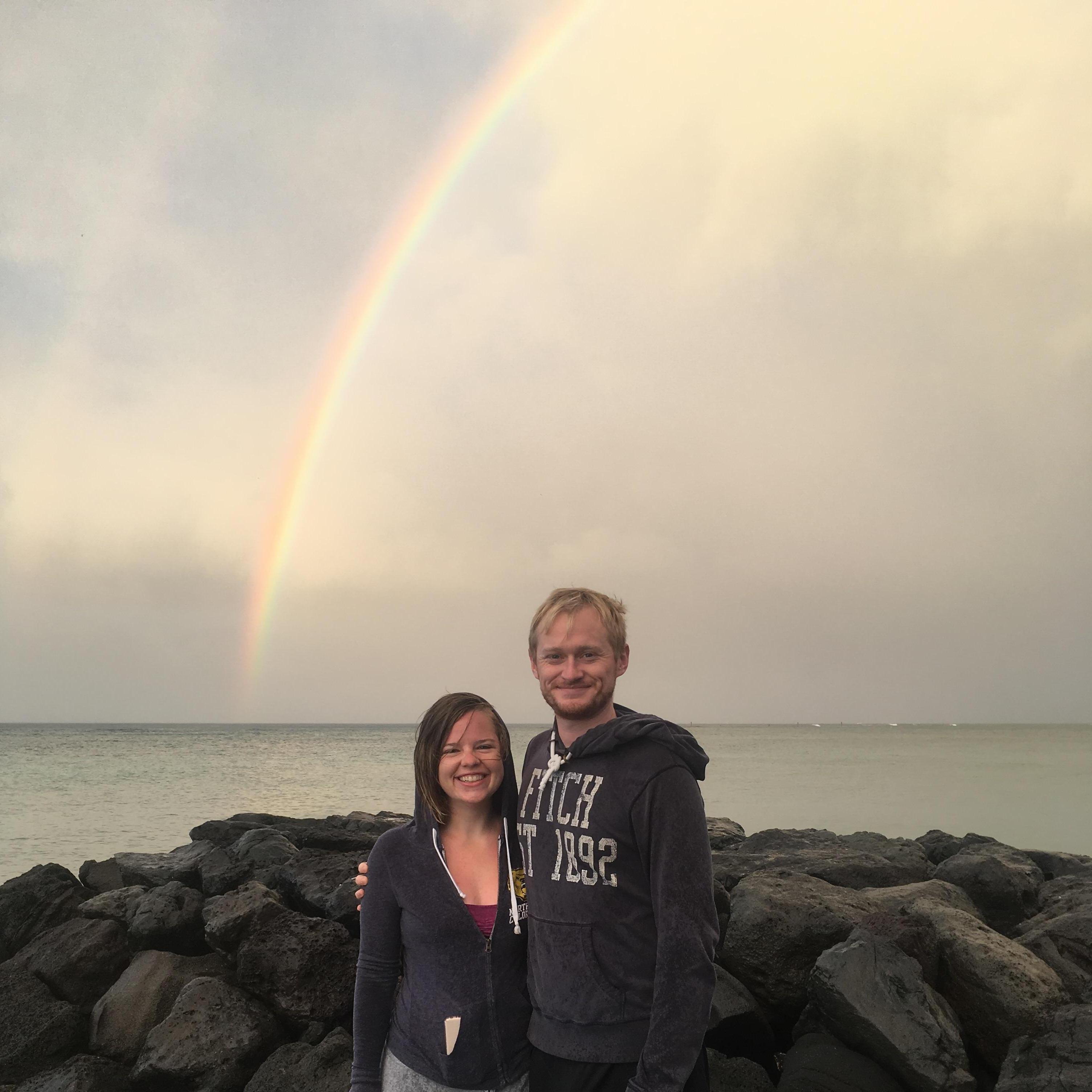 Our first Hawaii rainbow!
