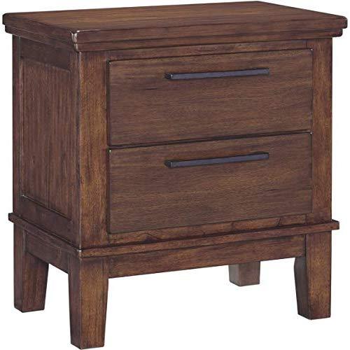 Ashley Furniture Signature Design - Ralene Nightstand - Medium Brown