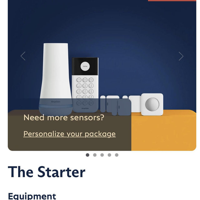 The Starter - 6 Piece Wireless Security System | SimpliSafe