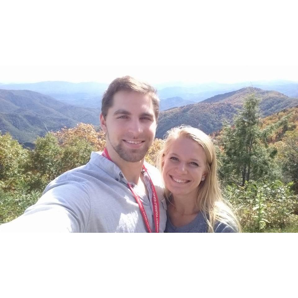 Our first mountain adventure together to hike Mount Mitchell