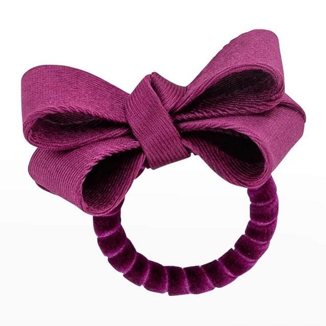 JuliskaTuxedo Plum Napkin Ring