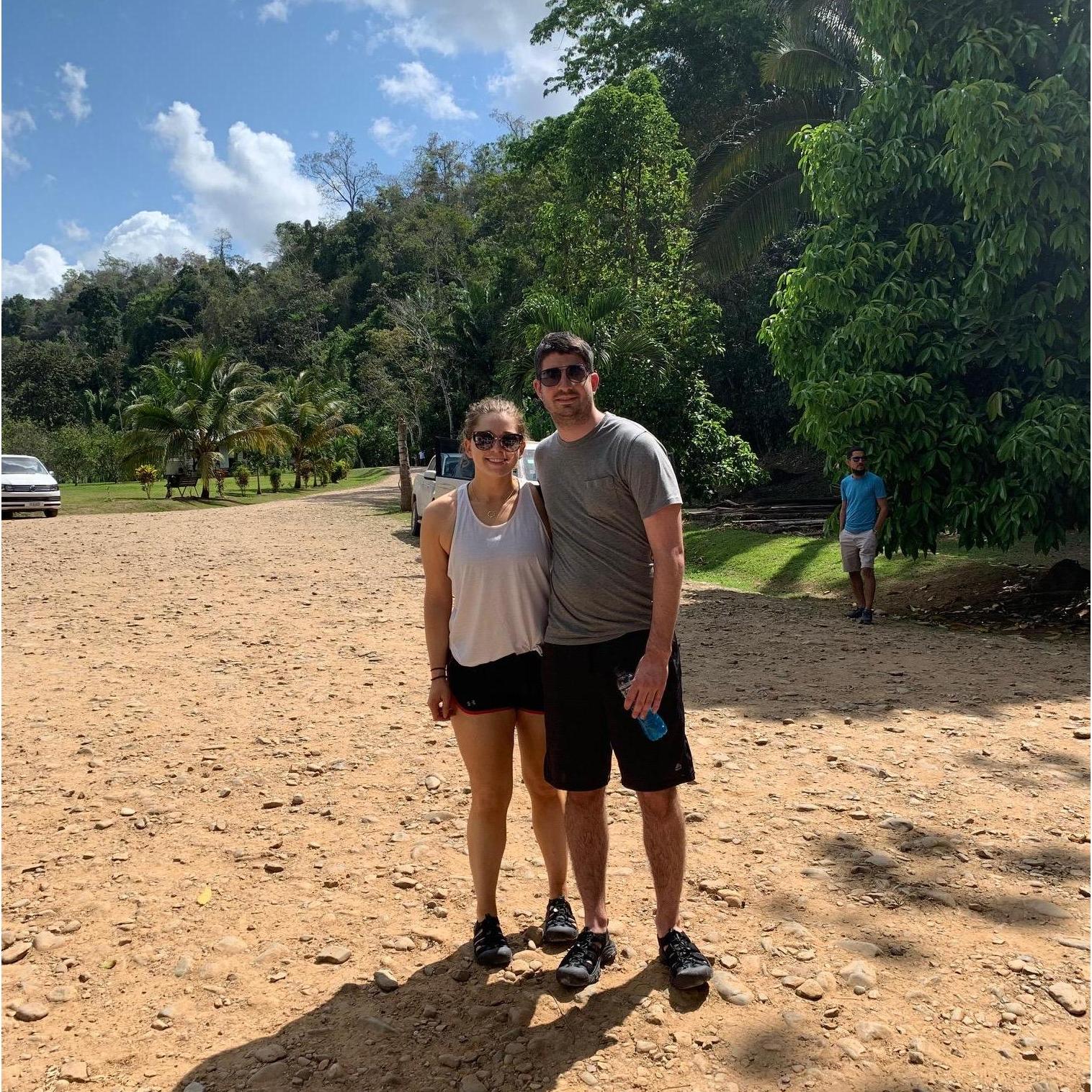 Just before we made the trek to Actun Tunichil Muknal in Belize