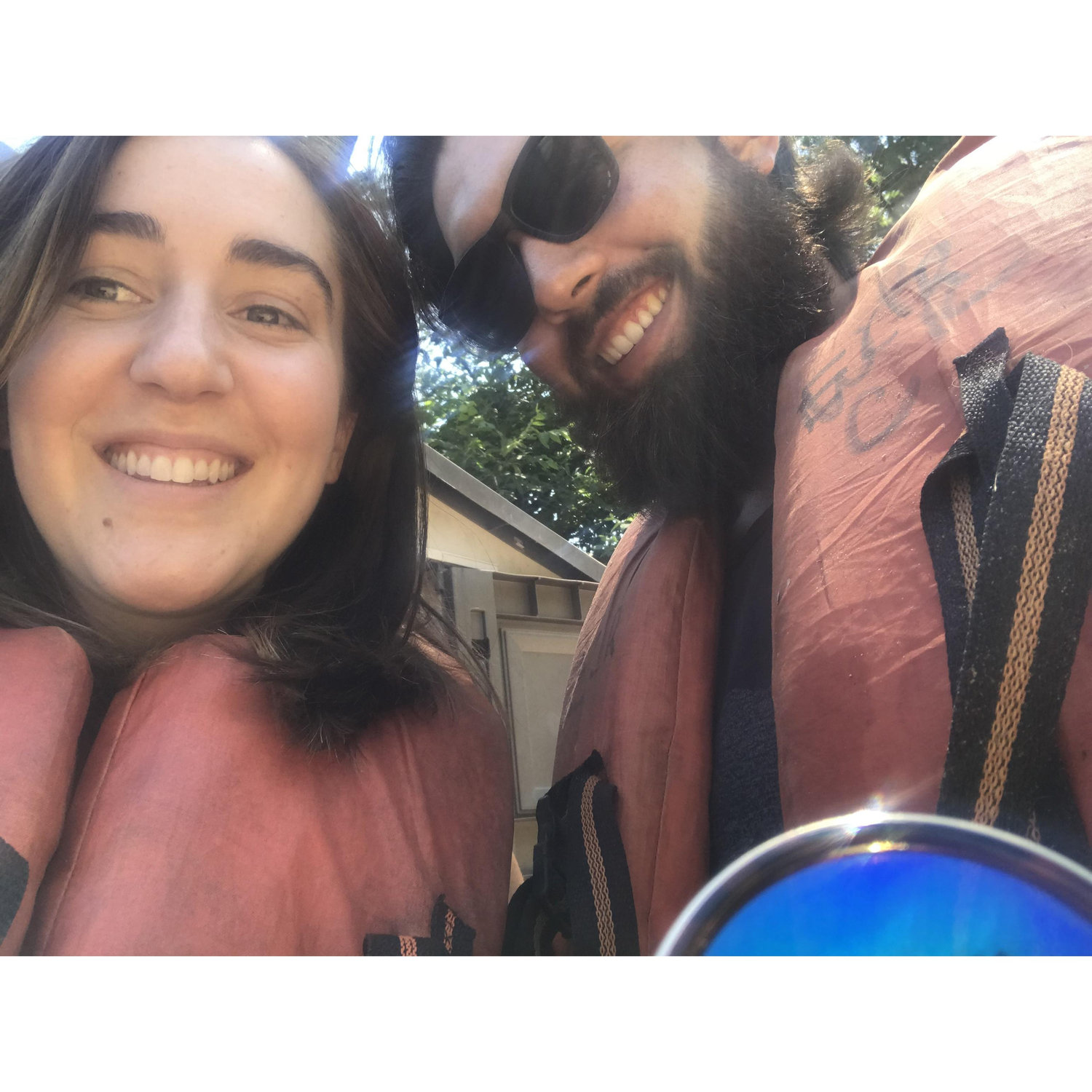 We went kayaking on the St. Croix and probably kayaked against the wind for about 4 hours straight