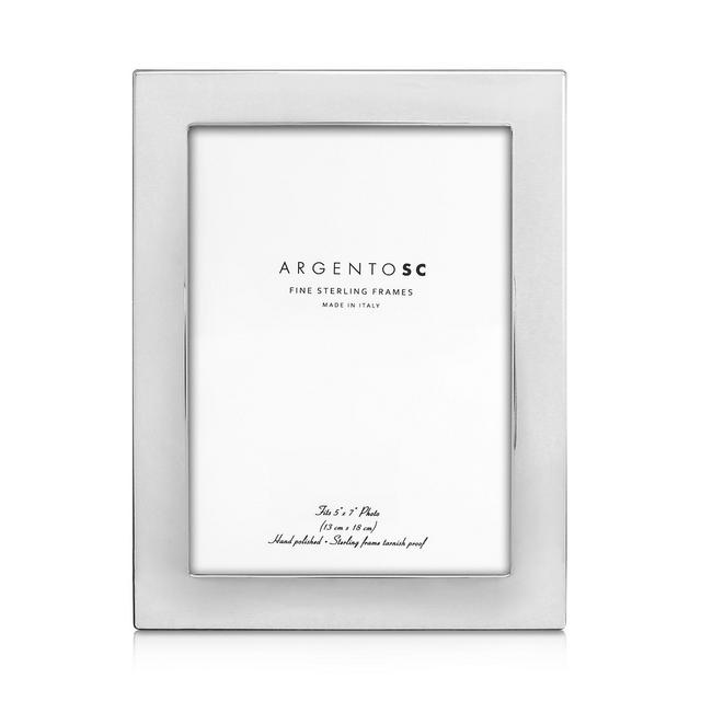 Argento SC Castell Sterling Silver 5" x 7" Picture Frame