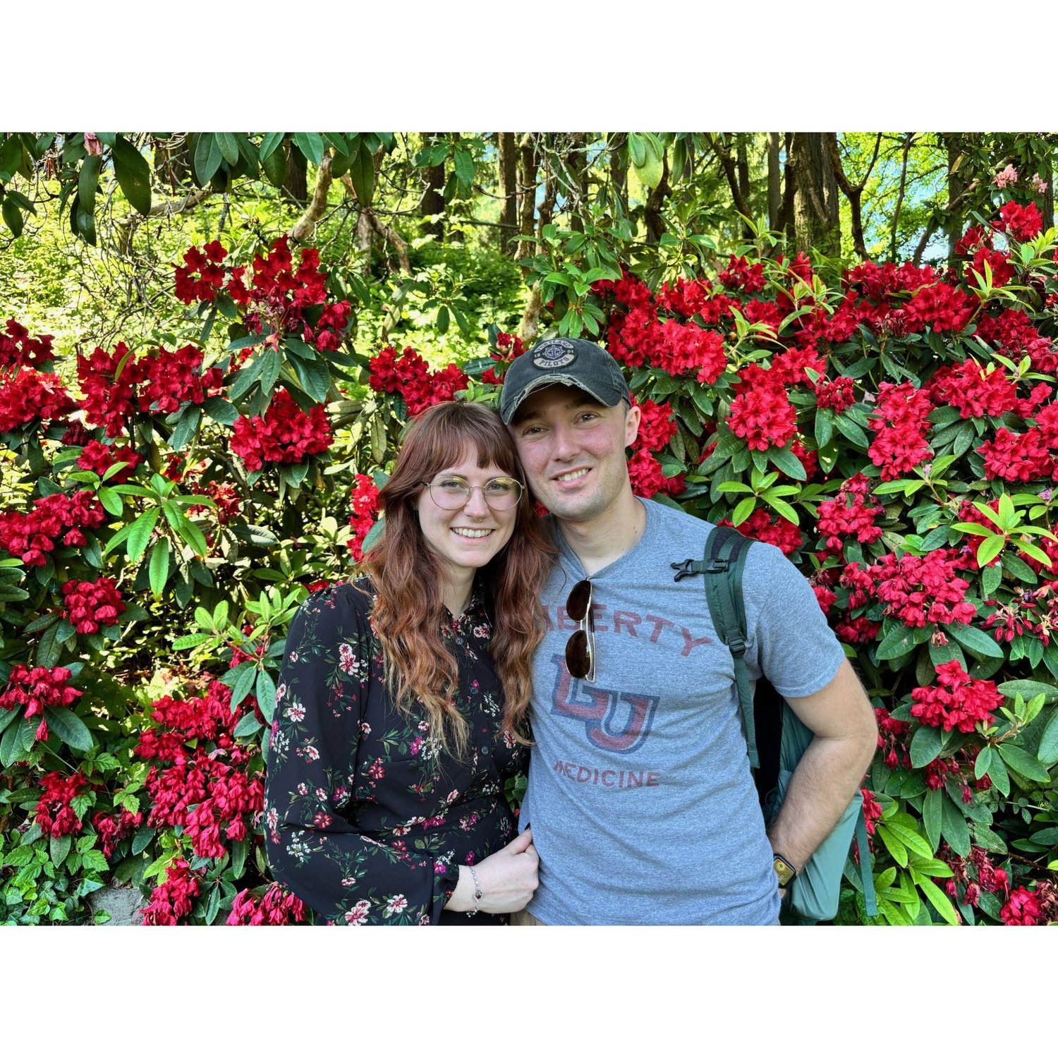 Rose gardens in Portland, OR
