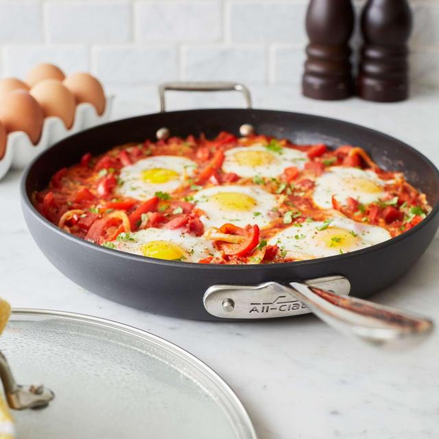 All-Clad HA1 Nonstick Covered Skillet, 12"