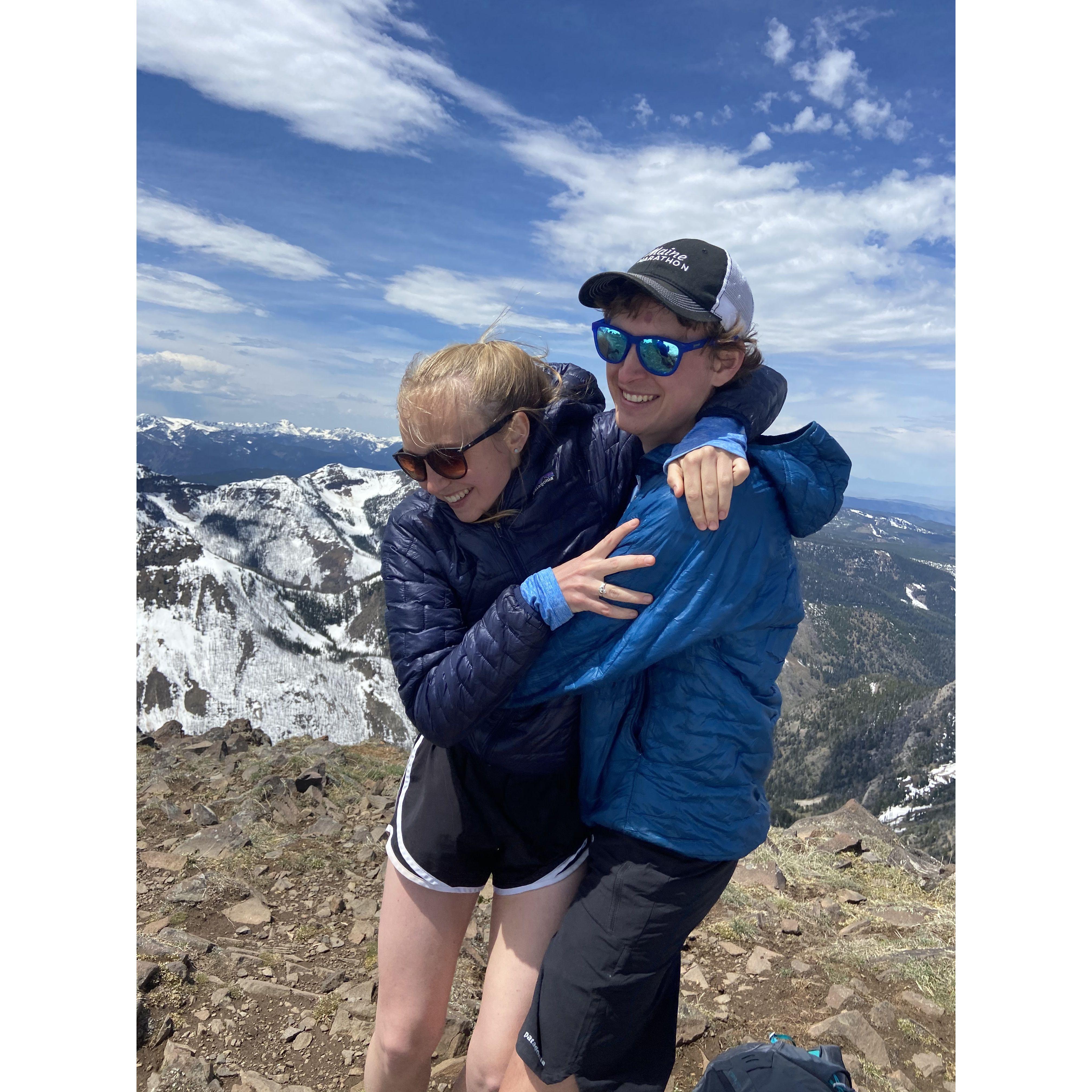 Hiking in Montana
