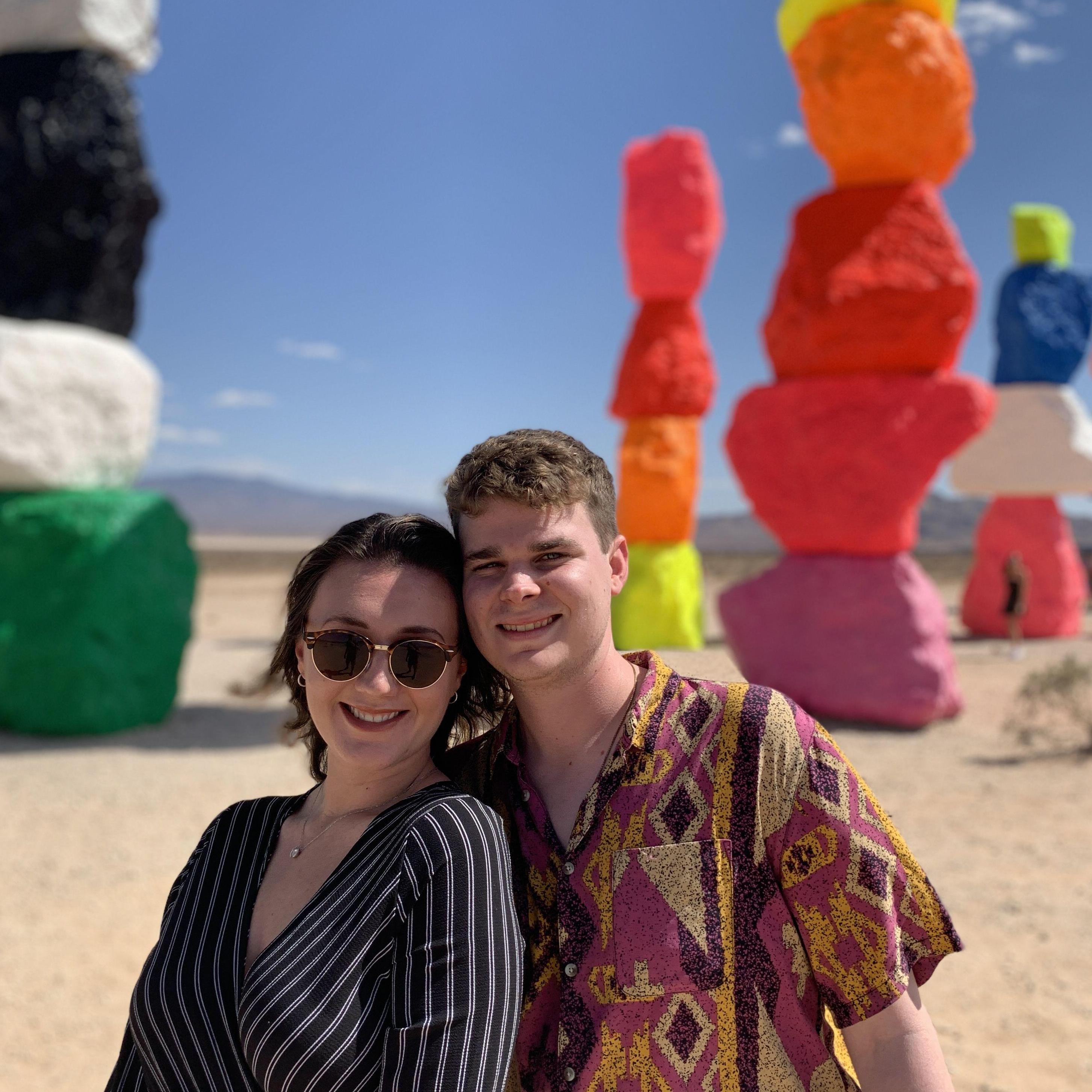 Seven Magic Mountains, Las Vegas, NV, Spring 2021
