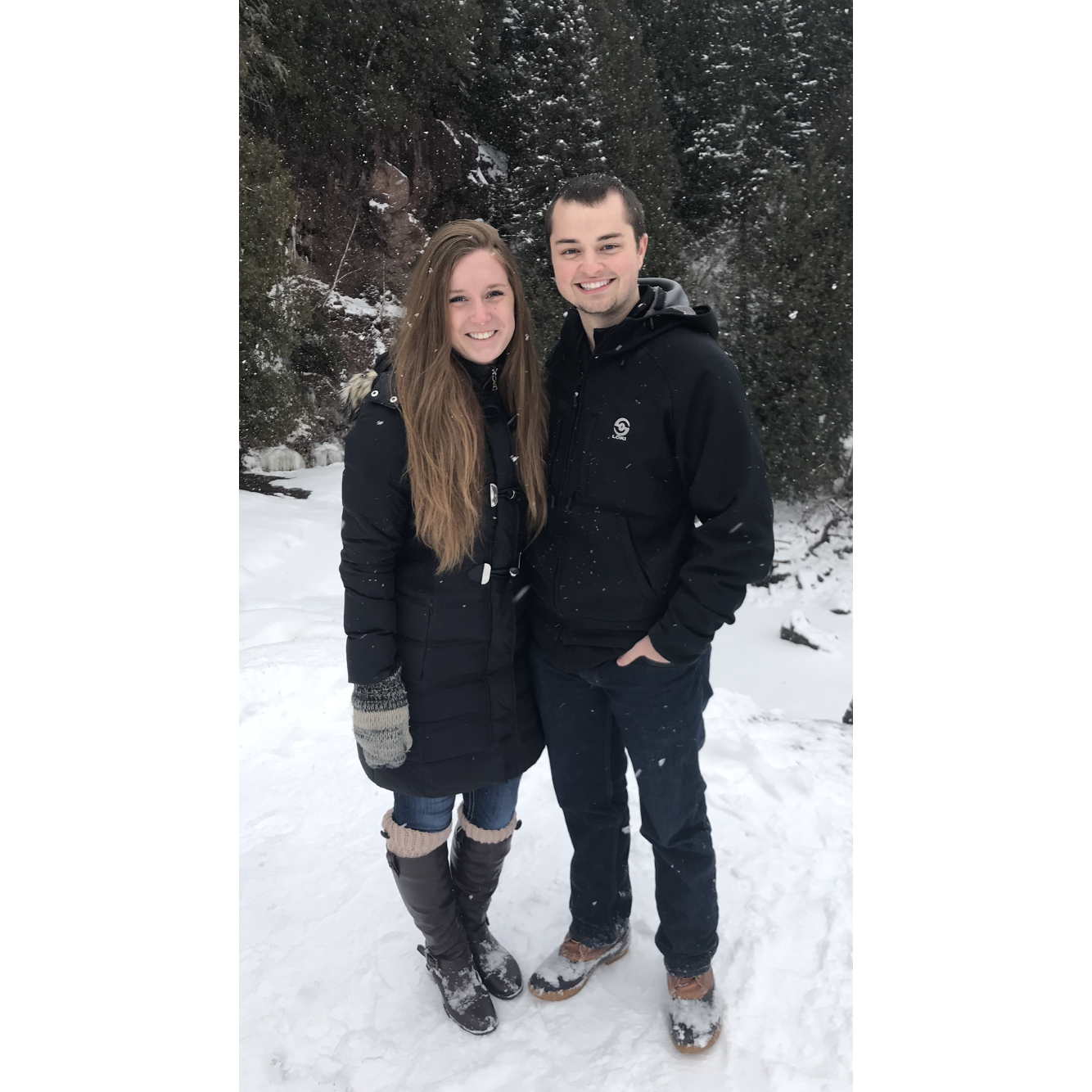 Trip to Gooseberry Falls, December 2017