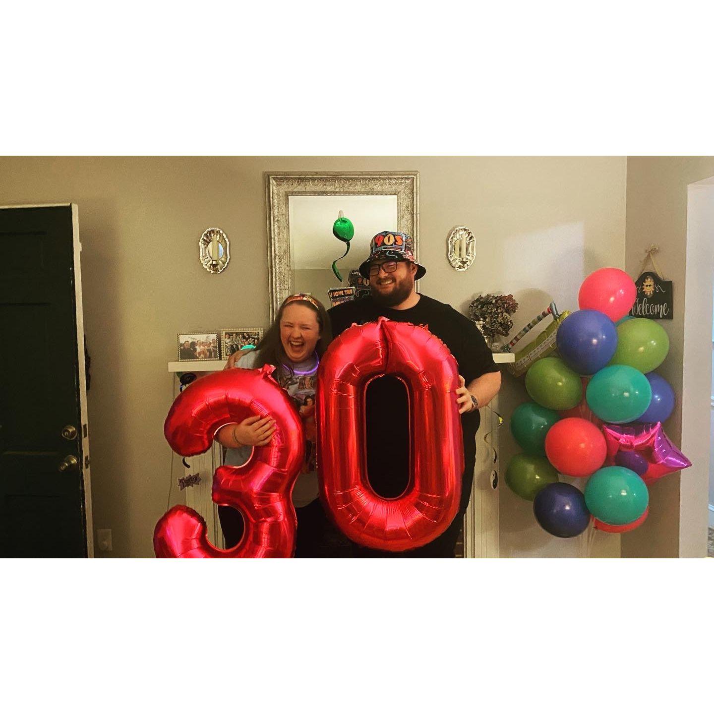 Sarah's 30th Birthday- 90's themed!